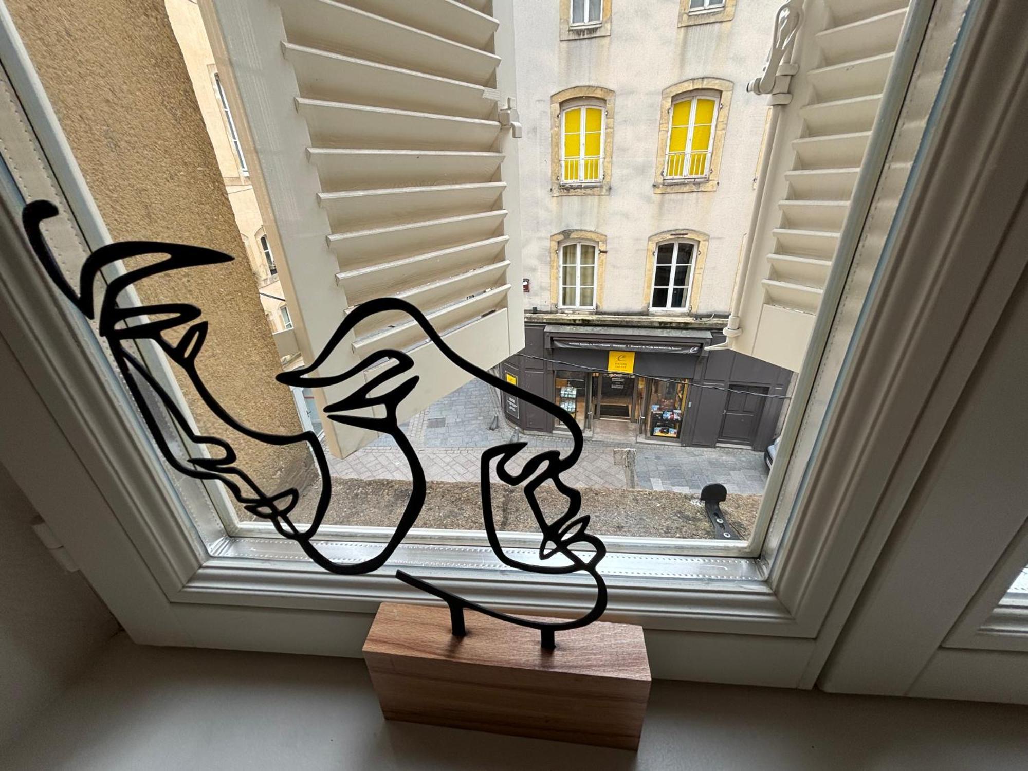 Appartamento Louis Premier Et Second Metz Centre Un Sejour A Part Esterno foto
